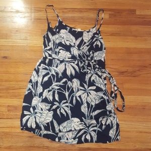 Hawaiian wrap dress